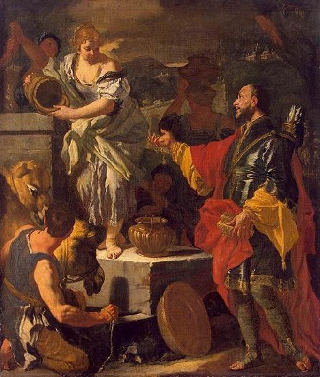 Francesco Solimena Rebecca at the Well France oil painting art